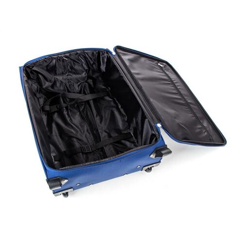 Pretty UP Travel textil bőrönd közepes méretű, 24", kék