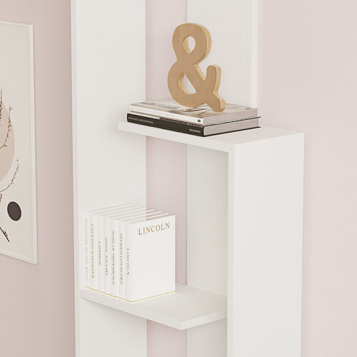 Bücherregal Wand White