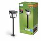 Philips Nissa UltraEfficient solární LED sloupek, senzor, černá, 1,8 W, 250/25 lm, 3000 K