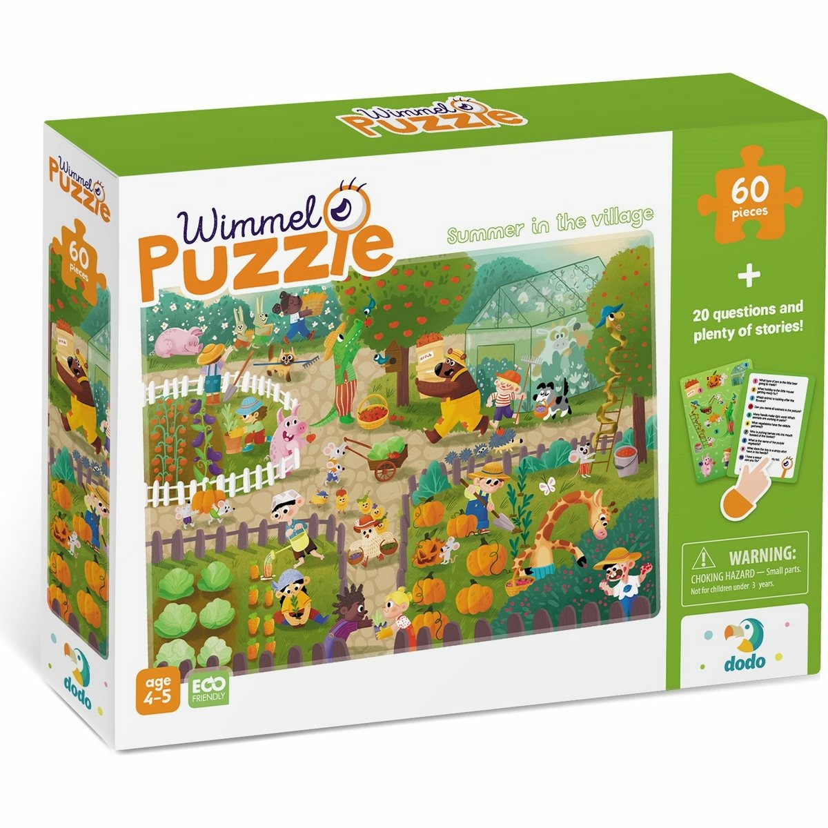 Dodo Puzzle Léto na venkově, 60 dílků