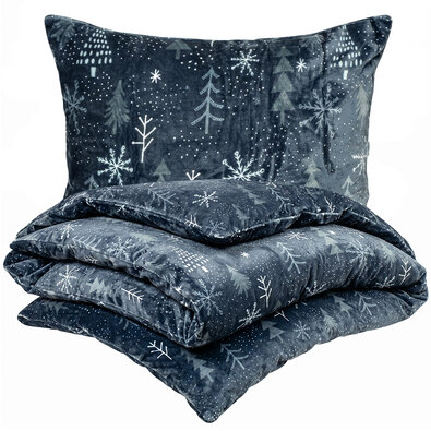 4Home Posteljnina iz mikroflanela Silent night, 140 x 220 cm, 70 x 90 cm