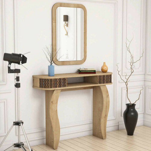 Dekorativer Tisch Damla Oak