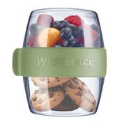 Westmark MINI kétrészes uzsonnás doboz, 400 ml, mentazöld