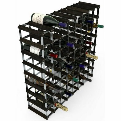 Suport RTA pentru 72 de sticle de vin, cenușăneagră
