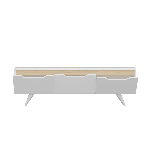 TV-Lowboard Prag White