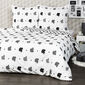 Lenjerie micro 4Home Black fruit, 220 x 200 cm, 2 buc. 70 x 90 cm