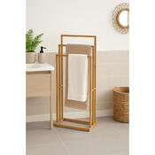 Suport pentru prosoape WABISABI TRIO, 82 x 42 cm, bambus