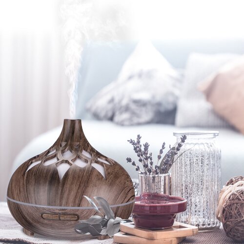 Sixtol Aroma difuzér Palm sivo les, 500 ml