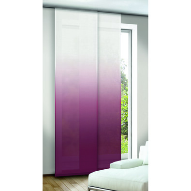 Draperie panou Albani Anita, vișiniu, 245 x 60 cm