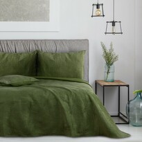 AmeliaHome Přehoz na postel Palsha zelená, 220 x 240 cm
