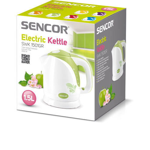 Sencor SWK 1501GR elektromos vízforraló