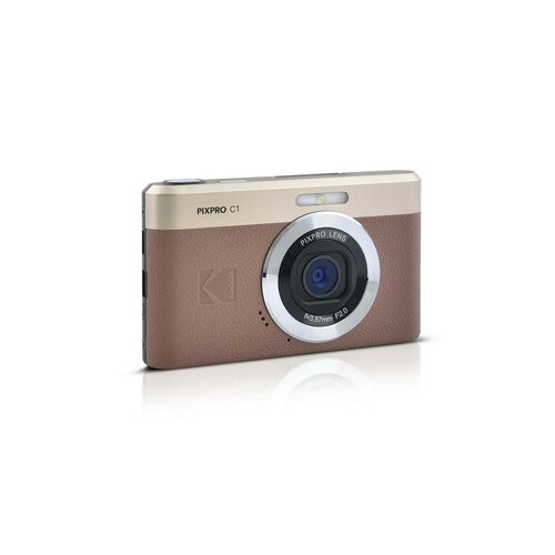 KODAK C1 Pixpro kompaktní fotoaparát, hnědá