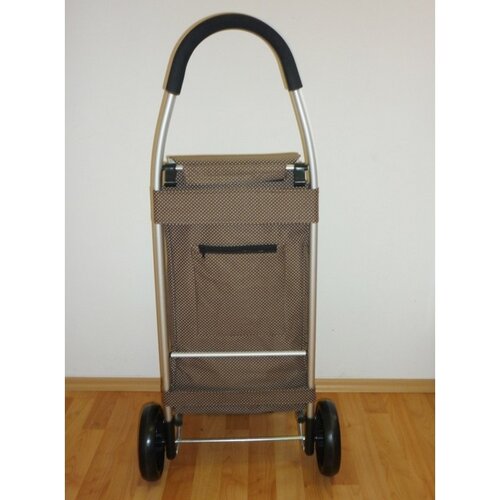 Aldotrade Einkaufstrolley Praga, braun