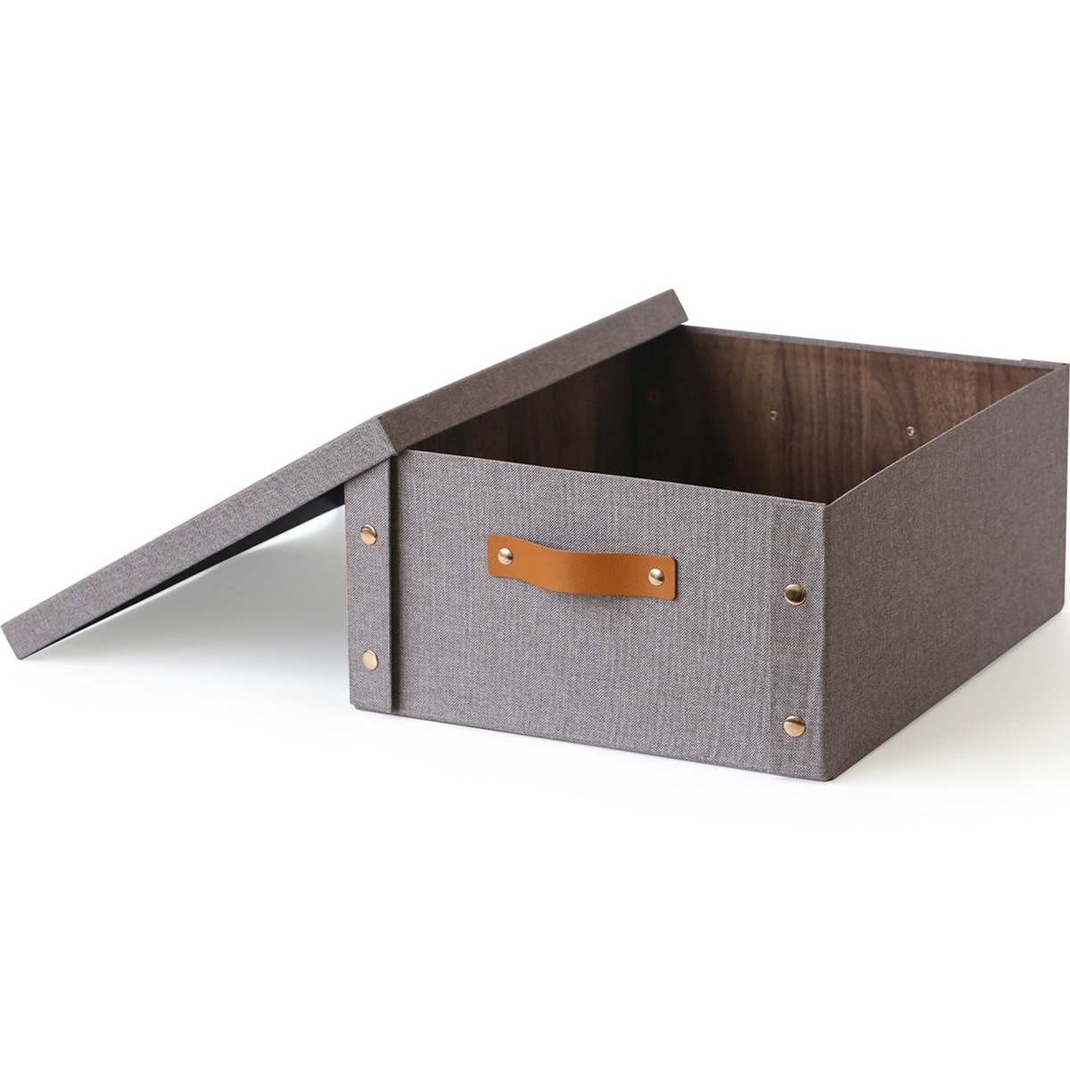 Kitchisimo Sada 2 úložných krabic s víkem 33 × 40 × 17 cm, M