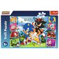 Trefl Puzzle Sonic Lernt den Igel kennen, 100 Teile