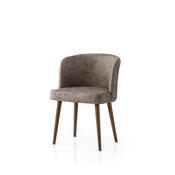 Set de scaune de sufragerie Zen Mink and Black, 4buc.