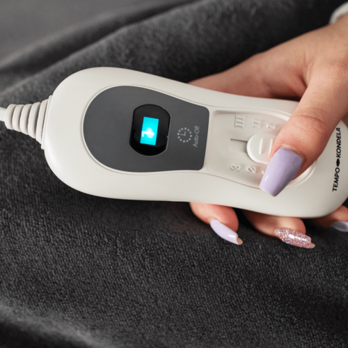 Elektrická vyhrievacia deka MEDISA, tmavosivá