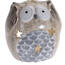 Keramický svietnik Deaf Owl, 9 cm
