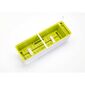 Ghiveci cu auto-irigare Plastia Berberis 60, alb +verde