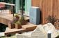 Ghiveci MADERA SQUARE ECO WOOD 28,8 cm , maroînchis