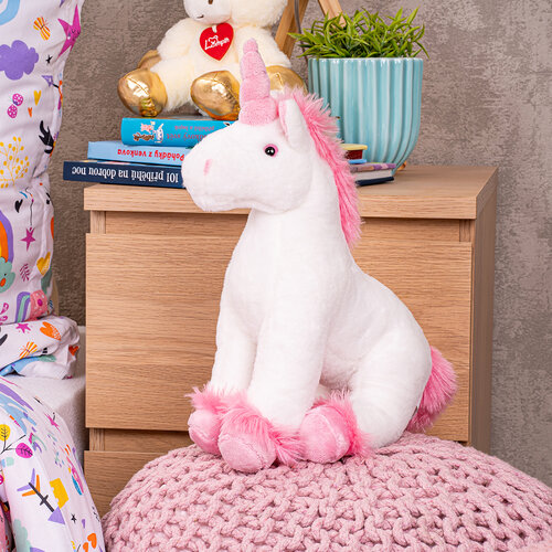 Unicorn Rappa, din pluș, 32 cm