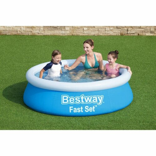 Bestway Nafukovací bazén Fast Set, pr. 184 cm, v. 51 cm