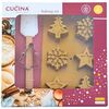 Vločka children's baking set – mould, cookiecutter, spatula