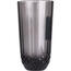 Glas aus rauchfarbenem Glas, 345 ml