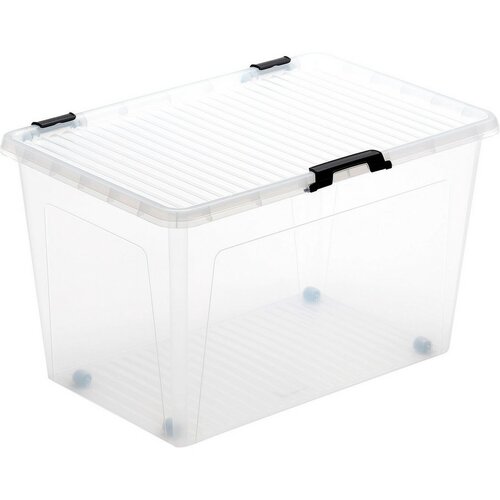 Cutie de depozitare cu capac,  52 l