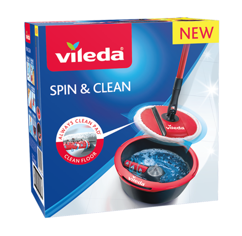 Vileda Spin & Clean Комплект для прибирання