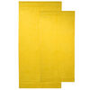 4Home sada Bamboo Premium osuška a ručník žlutá, 70 x 140 cm, 50 x 100 cm