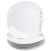 Set farfurii întinse Mäser Fadilla, 6 piese, 25 cm