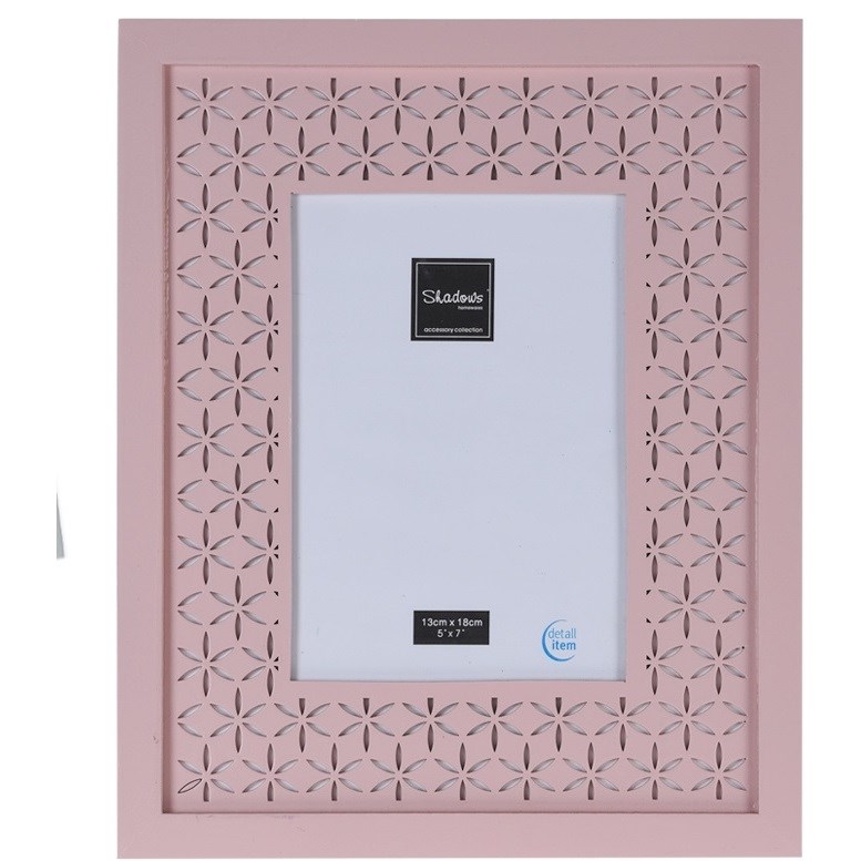 Fotorámček Trento ružová, 29,5 x 24 cm