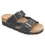 Scholl papucs Moldava Wedge AD fekete, méret 42