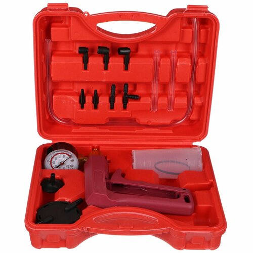 Sixtol Set pentru testarea sistemelor de frânarecu vidă/vacuum MECHANIC BRAKE TESTER 17, 17 piese