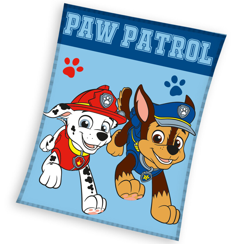 Carbotex Kocyk dziecięcy Paw Patrol Super Duet,130 x 170 cm