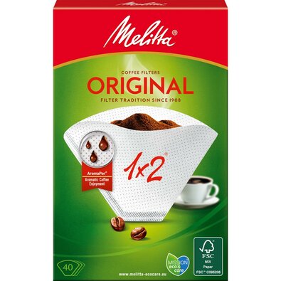 Melitta Filtri za kavo Original 1x2, 40 kosov