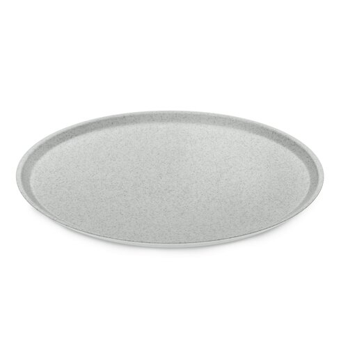 Koziol Mělký talíř CONNECT PLATE, 25,5 cm, tm. šedá