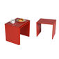 Masă pliabilă SHP Red, 3 buc