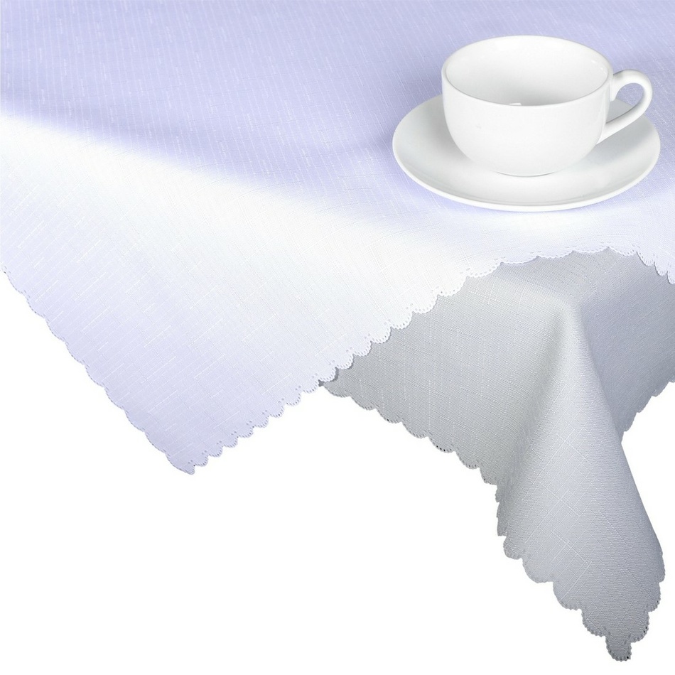 Față de masă din teflon, culoare albă, diam. 155 cm 155