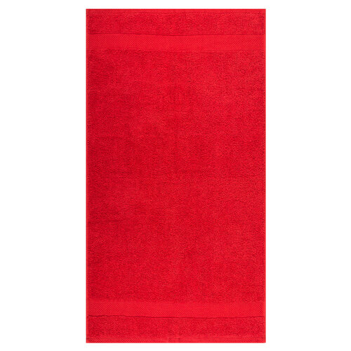 Ręcznik kąpielowy Olivia czerwony, 70 x 140 cm
