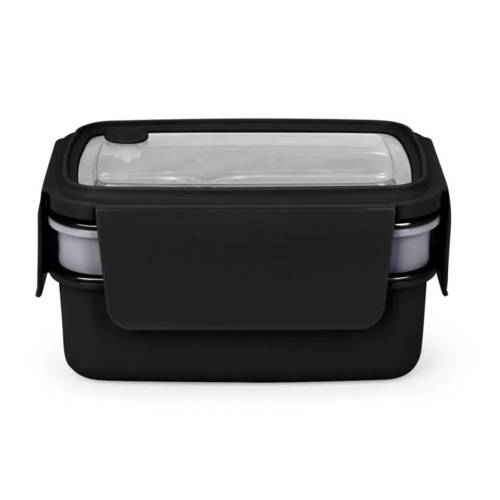 Livoo MEN406N Lunchbox, Schwarz