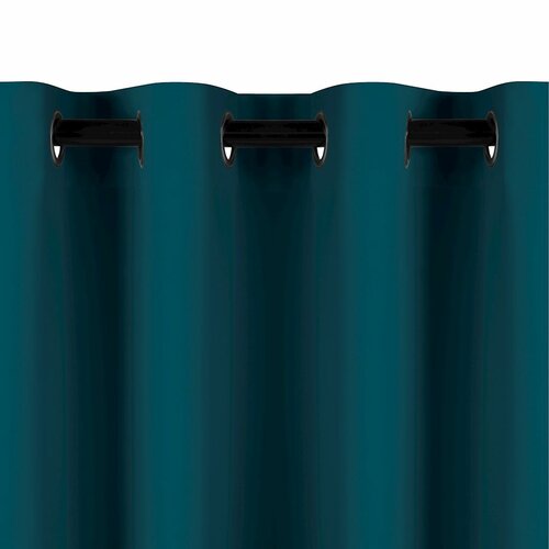 Restilo Zasłona Blackout EYELETS niebieski, 140 x 245 cm