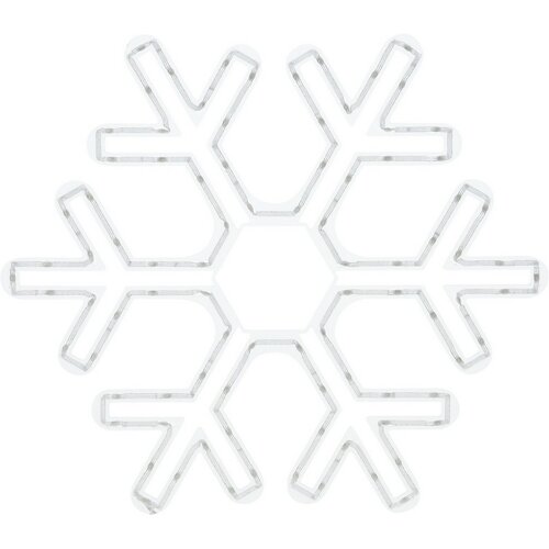 Decorațiune luminoasă de Crăciun RGB cu LED  Colouring snowflake 90 LED, 50 x 43 cm