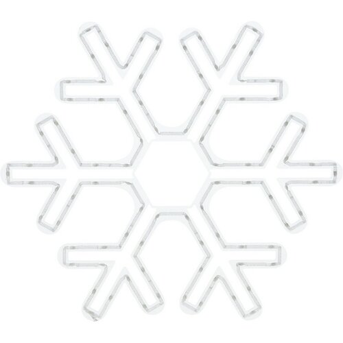 RGB Vianočná LED dekorácia Colouring snowflake 90 LED, 50 x 43 cm