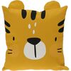 Дитяча подушка Safari tour Tygr жовта , 40 х 40 см