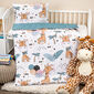 4Home Дитяча бавовняна постільна білизна до ліжечка Little giraffe, 100 x 135 см, 40 x 60 см