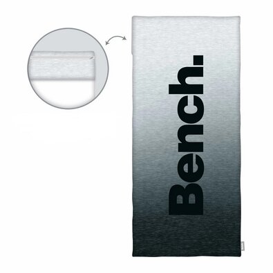 Bench Fitness brisača temno siva, 50 x 110 cm
