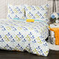 Lenjerie de pat bumbac creponat 4Home Patchwork  blue, 140 x 200 cm, 70 x 90 cm