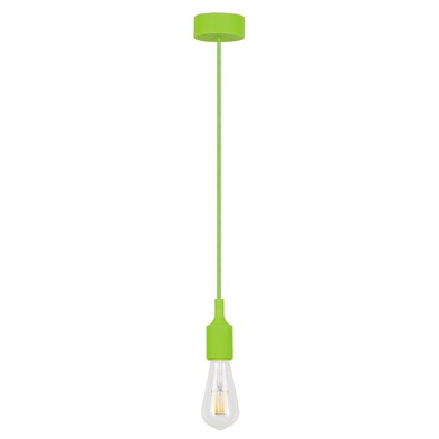 Lampă suspendată Rabalux 1415 Roxy, verde